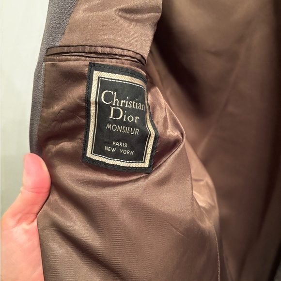 Dior Men's Blazer in Brown office luxury elegant party 42R - Picture 2 of 16